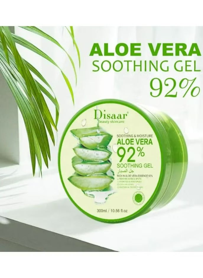Disaar Aloe Vera Soothing Gel 92% 300 ML
