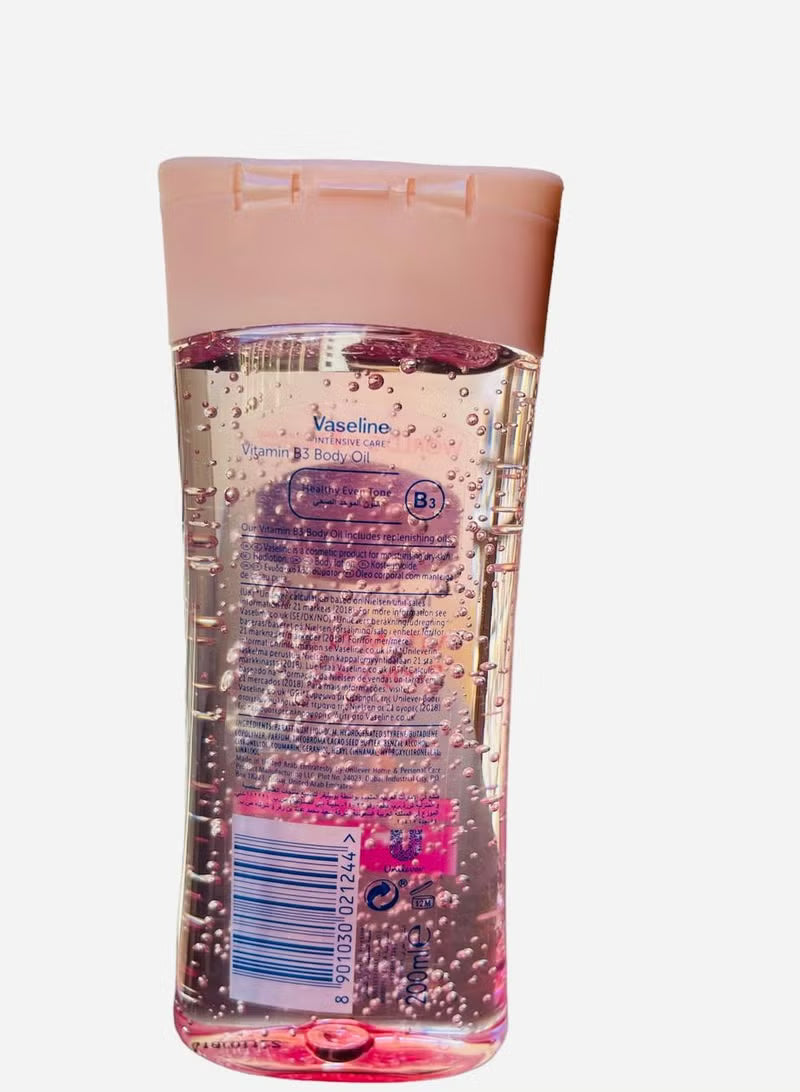 Vaseline Intensive Care Vitamin B3 Body Oil Healthy Even Tone 200 ml