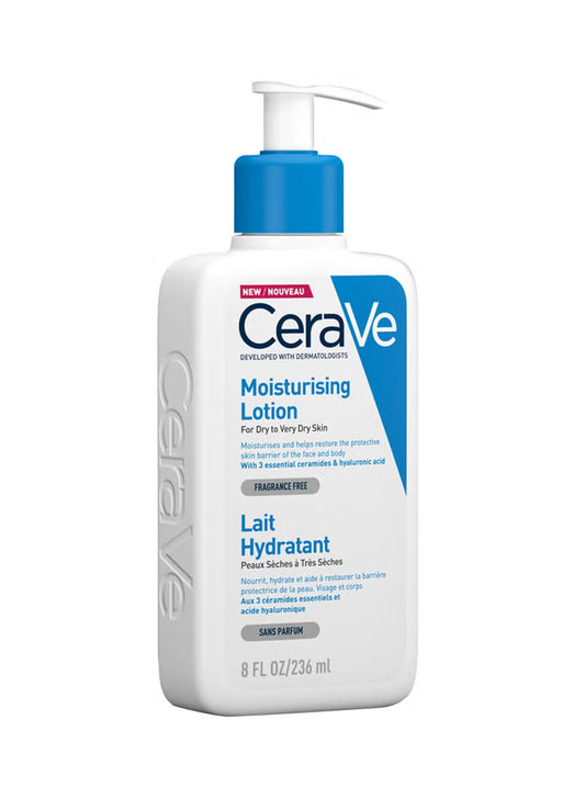 Cerave Moisturizing Lotion For Dry To Very Dry Skin With Hyaluronic Acid 236ml