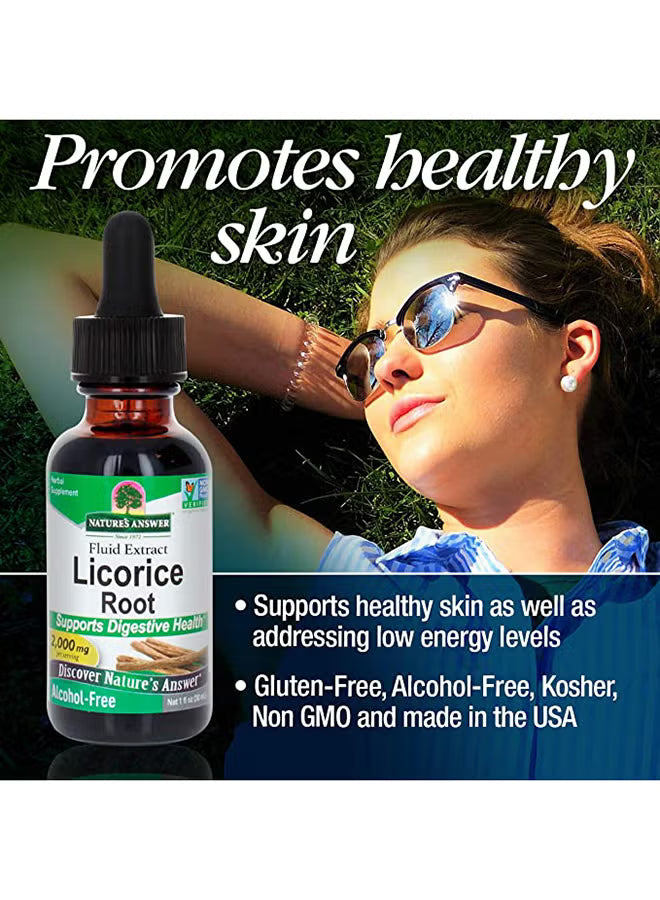 Licorice Root Herbal Supplement 30 ML