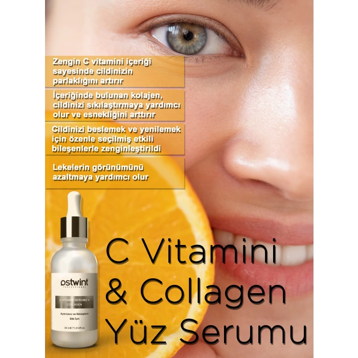 OSTWINT C VITAMINI SERUMU + COLLAGEN (30ML)