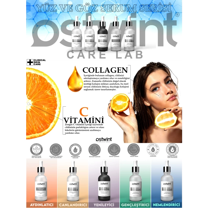 OSTWINT C VITAMINI SERUMU + COLLAGEN (30ML)