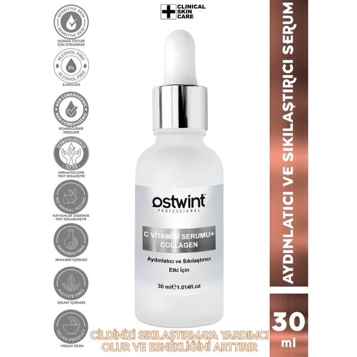 OSTWINT C VITAMINI SERUMU + COLLAGEN (30ML)
