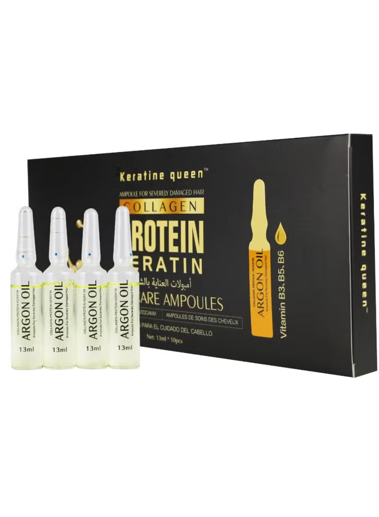 Hair Care Ampoules Collagen Protein Keratin 13ml - 10 Pieces