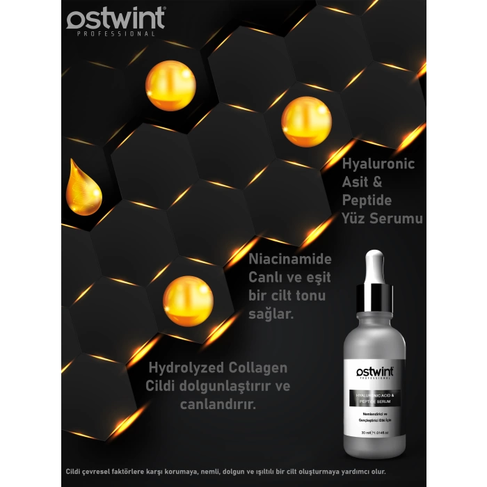 OSTWINT HYALURONIC ACID & PEPTIDE SERUM (30ML)