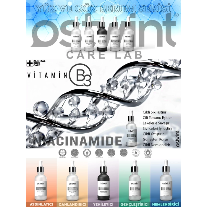 OSTWINT HYALURONIC ACID & PEPTIDE SERUM (30ML)