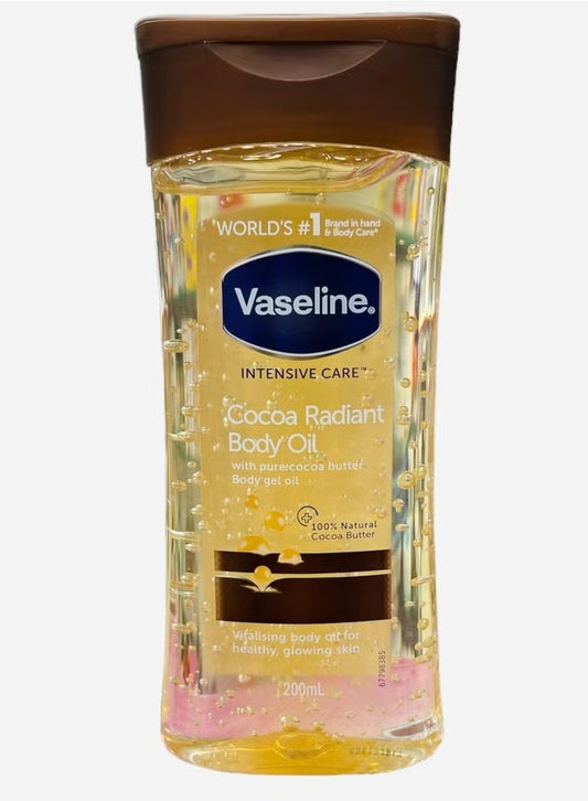 Vaseline Intensive Care Cocoa Radiant Body Oil 200ml