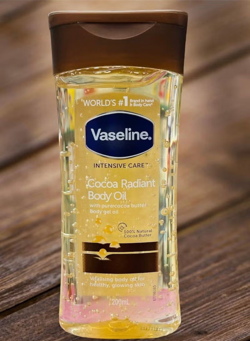Vaseline Intensive Care Cocoa Radiant Body Oil 200ml