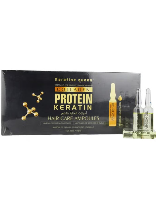 Hair Care Ampoules Collagen Protein Keratin 13ml - 10 Pieces