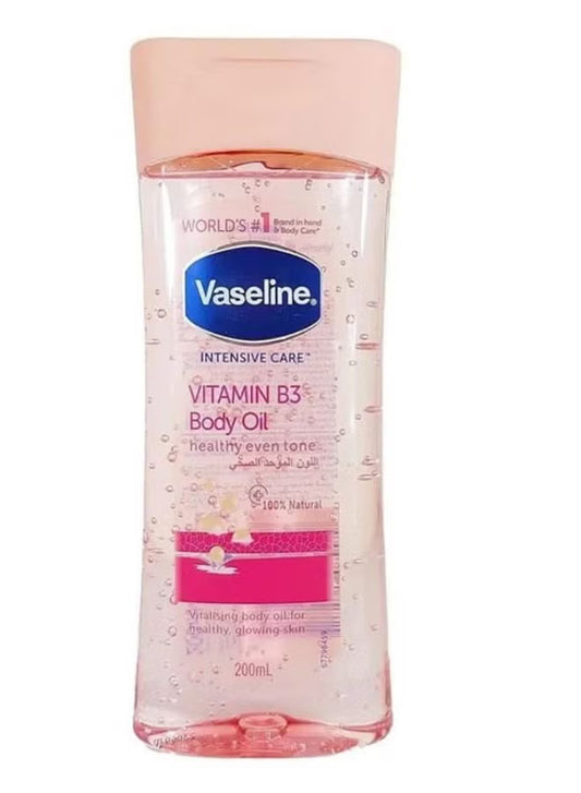 Vaseline Intensive Care Vitamin B3 Body Oil Healthy Even Tone 200 ml