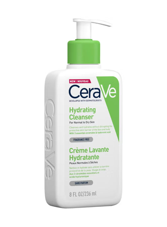 Hydrating Cleanser For Normal To Dry Skin With Hyaluronic Acid 236ml